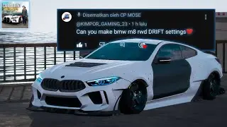 realistic RWD drift setup (gameplay) BMW M8 | Car Parking Multiplayer