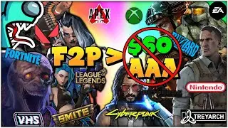 Free Games Are Better and AAA Games Are FAILING!!