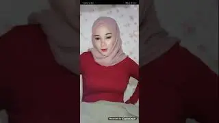 AWEK tudung putih gebu