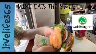 Mike Eats the Street: Wahlburgers #wahlburgers #eatsthestreet #tastetest #cheeseburger #livelife365