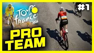 TOUR DE FRANCE 2026 - PRO TEAM #1: A rainy start!
