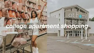 college apartment shopping vlog 2022 | at home edition