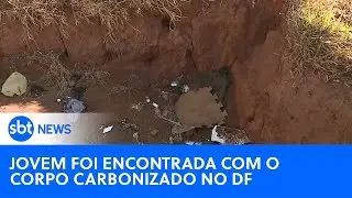 Jovem com corpo carbonizado é encontrada em terreno no DF | 