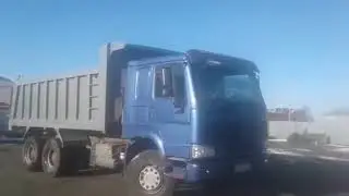 Запуск самосвала ХОВО