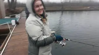 Общение с дорогими гостями и диалоги о рыбалке.