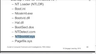 Computer Forensics Ch 5