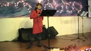 Karina Cantanto en iglesia Esperanza Viva
