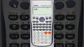 How to convert Degree into Radian by Calculator