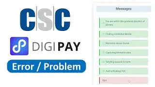 How to solve CSC DigiPay Web Error 524 | सीएससी डिजी-पे त्रुटि 524 को कैसे ठीक करें