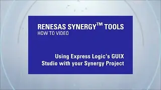 Using ExpressLogic's GUI-X with Your Project