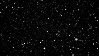 White Particles Black Background