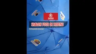 Tutorial Sablon Foto Di Payung
