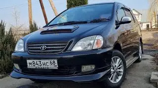 установка порогов в Тойота Надя