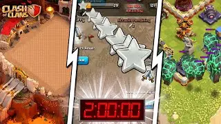 2 HORAS de mejores GUERRAS en CLASH OF CLANS