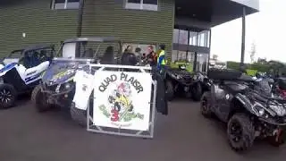 Quad plaisir des trois vallées.Rando à Solignac sur Loire 28 10 2017
