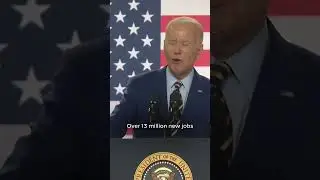 President Biden vs. Trump on jobs #shorts
