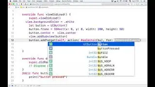 swift 4 UIButton programmatically