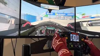 iRacing IndyCar Lap Around Sebring With High Simucube FFB