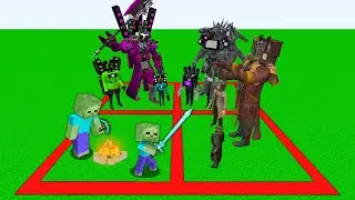 TİTAN HASTALIKLI HOPARLÖR KAFA KAREDEN SON ÇIKAN KAZANIR 😱 - Minecraft