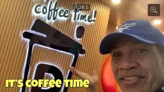 It’s coffee time