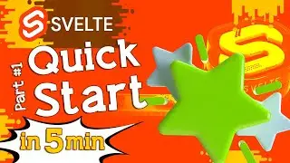 Svelte #1 🟠 The easiest way to get started create a Project tutorial for beginners crash course 2022