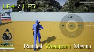 UE4 - ALSv4 Radial Weapon Menu - Devlog