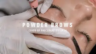 Powder Brows Tutorial Cover-Up