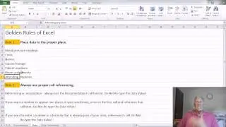 Excel's Golden Rules