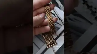 #jewelry #shorts #ювелирнаябижутерия #бижутерияручнойработы #браслетизбисера Плоский браслет бронза