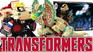 REVEALED: Transformers & Jurassic Park Second Crossover 2-Pack (Dilophocon & JP12) | TF-Talk 