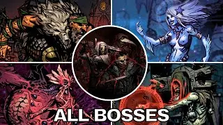Darkest Dungeon - All Bosses + Ending (With Intro) 4K 60FPS UHD