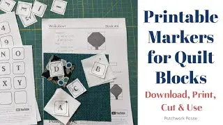 Markers for Quilt Blocks