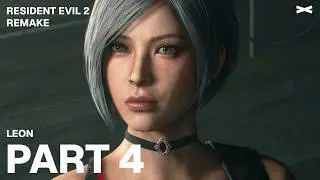 Resident Evil 2 Remake Leon (Part 4) - Walktrhough Gameplay - MASUK GORONG GORONG