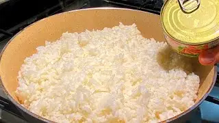 Do you have rice and canned tuna at home❓Such an easy recipe [Subtitles] | Easy Recipes🎄