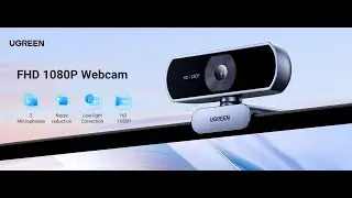 UGREEN 15728 Full HD USB Web Camera with Microphone Plug and Play Video