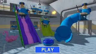 Ice Slide Barry Prison Run! Horror 