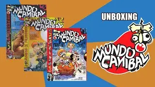 HQs Mundo Canibal Volumes 1, 2 e 3 (Editora Draco) - UNBOXING