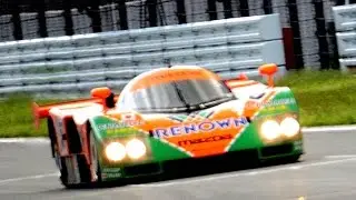 MAZDA 787B Rotary Sound!!  Be a driver. Experience at FUJI SPEEDWAY