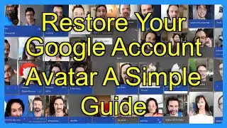Restore Your Google Account Avatar A Simple Guide