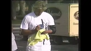 Old School SKATEBOARDING: Natas Kaupas and ME Skating Santa Cruz DEMO late 80's.