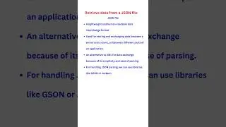 Retrieve data from a JSON file || Selenium Java || Automation testing
