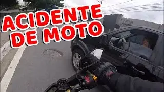 CARRO ENTROU NO CRUZAMENTO E NÃO ME VIU !