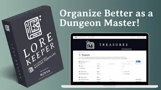 Organize Your D&D 5e Campaign Better as a Dungeon Master with this Notion Template!