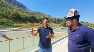 Посетили водозабор.