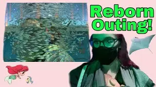REBORN outing to an AQUARIUM! ROAD TRIP with a REBORN  (Negative/Embarrassing Reaction)