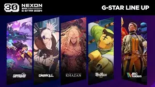 G-STAR 2024ㅣLINEUP