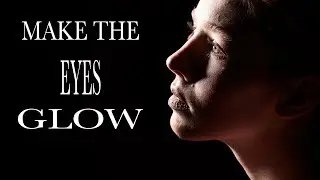 No Photoshop, make the eyes glow!