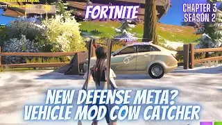 New Defense Meta Vehicle Mod Fortnite Season 2 Chapter 3 Cow Catcher