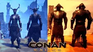 Every Heat And Cold Resistant Armor Sets (2017-2018) | CONAN EXILES [OUTDATED]