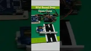 Rfid based door open close #shots #viralvideo #scinceproject #arduino #innovation #exhibition